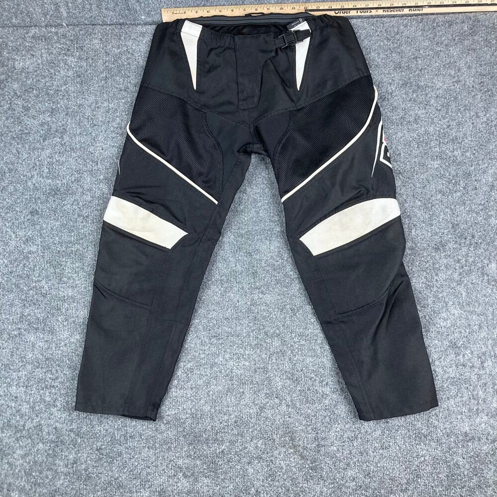BiLT Motorcycle Pants Womens Size 5/6 Black Padded Riding Armor Mesh Street